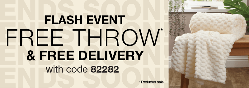 Free throw and delivery with code 82282