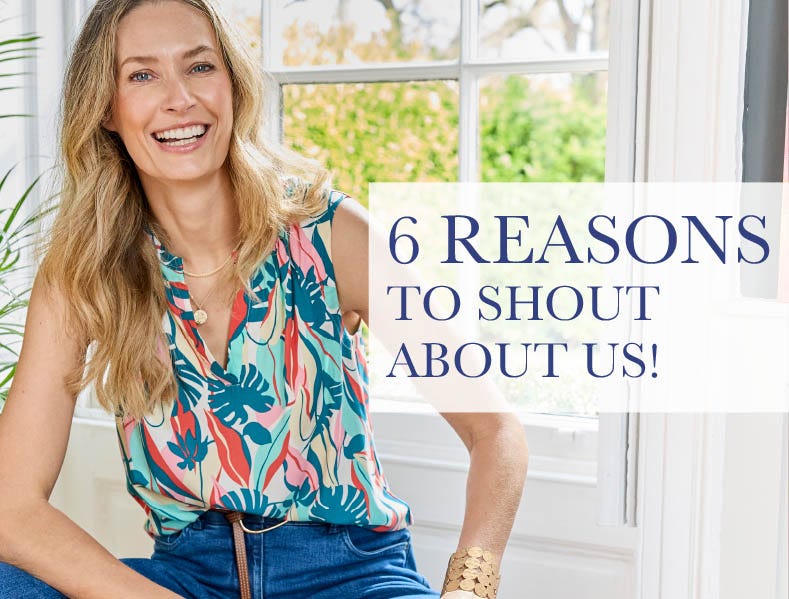 6 reasons to shop with us
