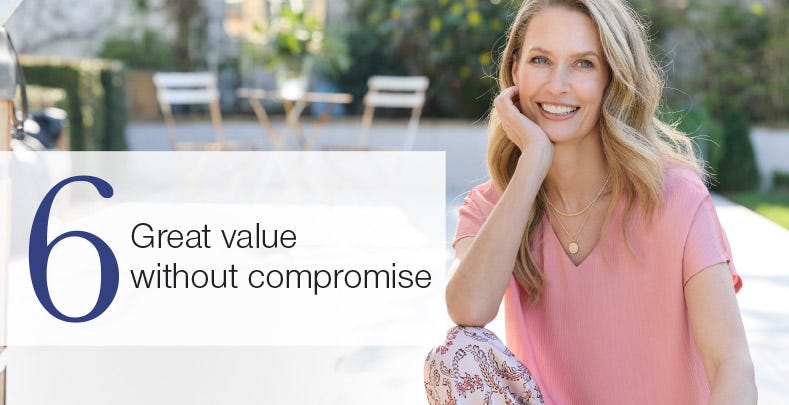 Great value without compromise