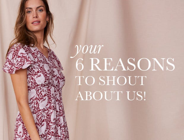 6 reasons to shop with us