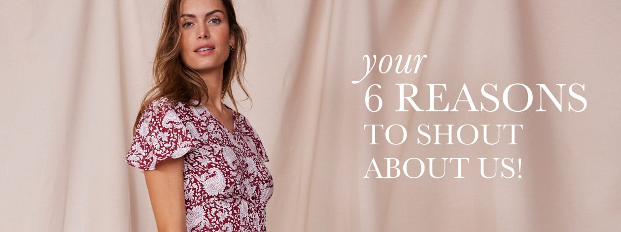 6 reasons to shop with us