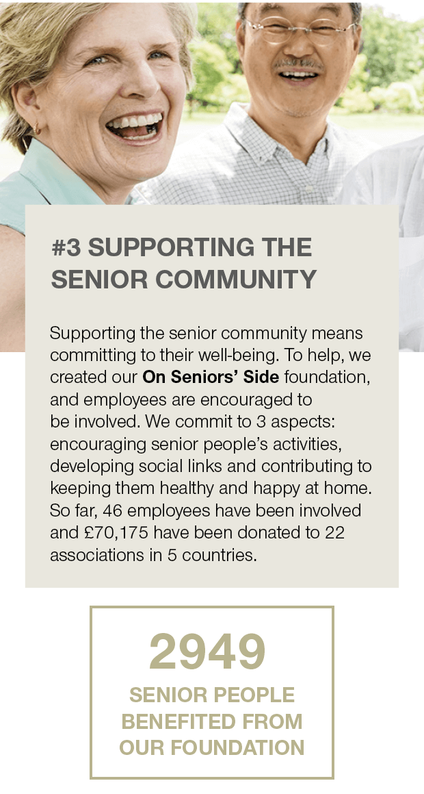 supporting the senior community