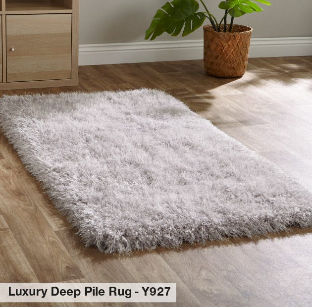 Luxury deep pile rug