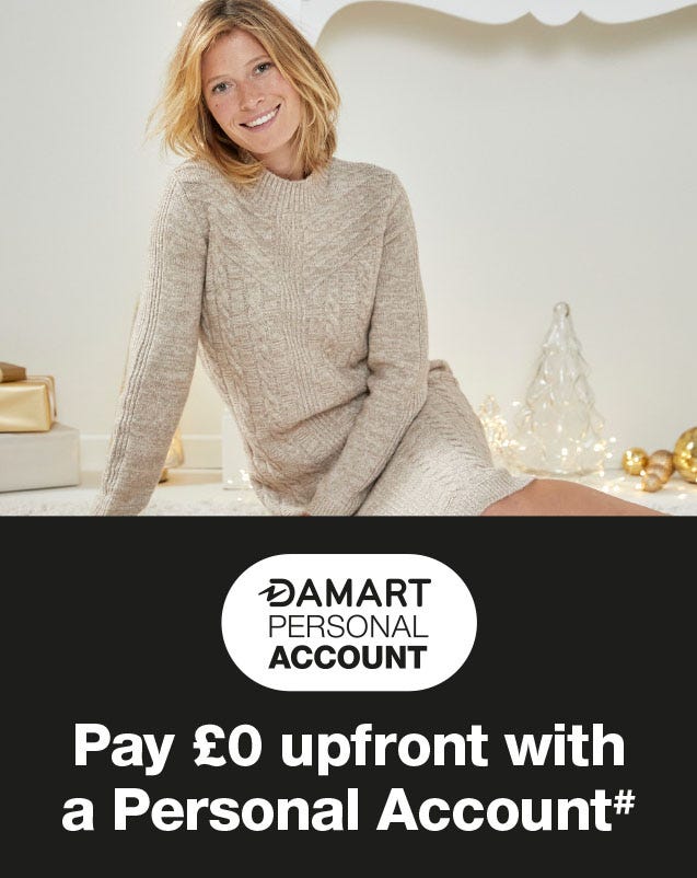 Choose what you love, and pay for it later with a Personal Account