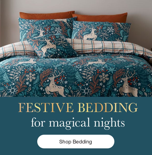 Festive Bedding for Magical Nights - shop bedding
