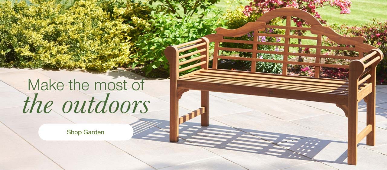 make the most of the outdoors - shop garden