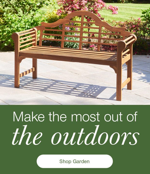 make the most of the outdoors - shop garden