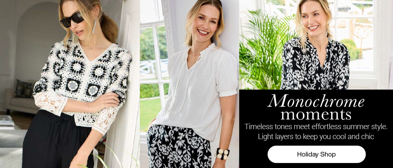 Monochrome moments - Shop holiday